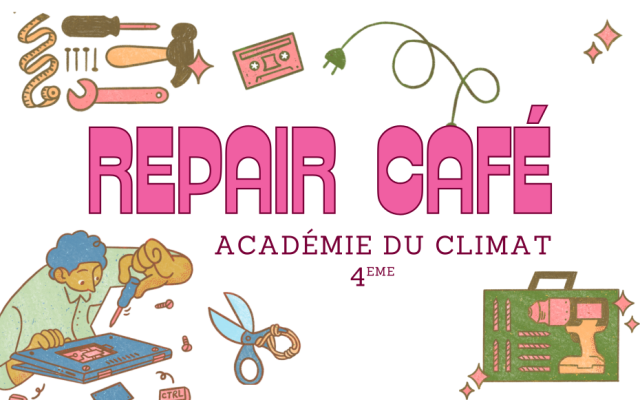 Un Repair Café Paris 4e à l’Académie 1